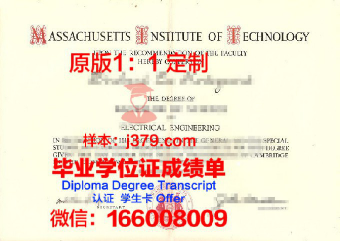 麻省理工本科毕业证：一份象征着卓越与荣耀的证书